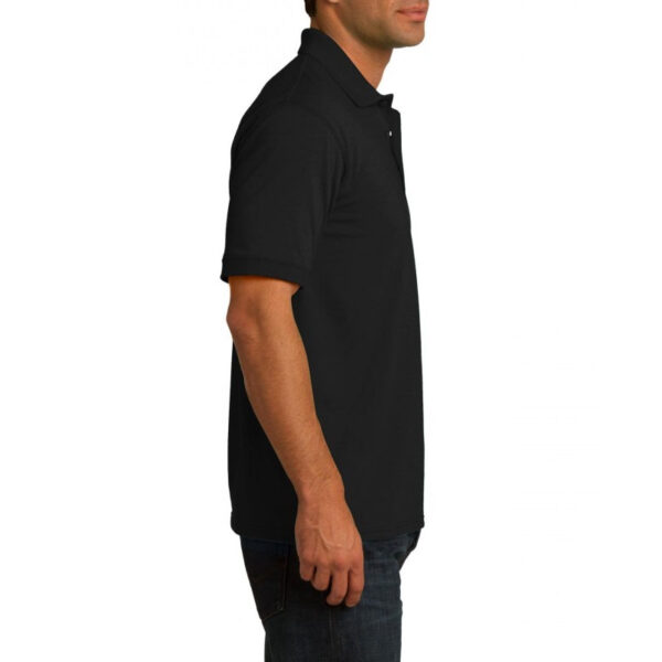 Рубашка поло черная, 200 г/м2