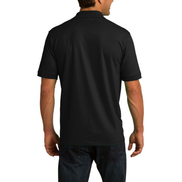 Рубашка поло черная, 200 г/м2