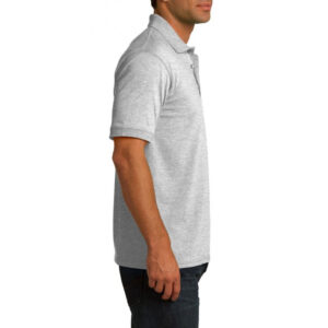 Рубашка поло серая (меланж), 200 г/м2