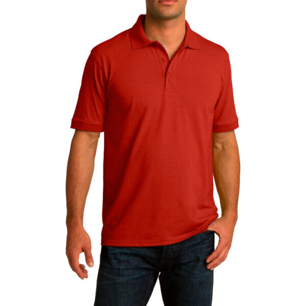 Рубашка поло красная, 200 г/м2